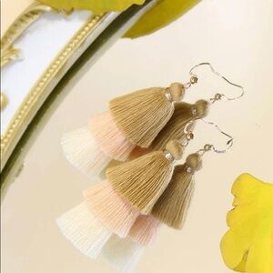 🆓🆓🆓FWP 🆓🆓🆓FREE WITH PURCHASE Tiered Tassel Earrings